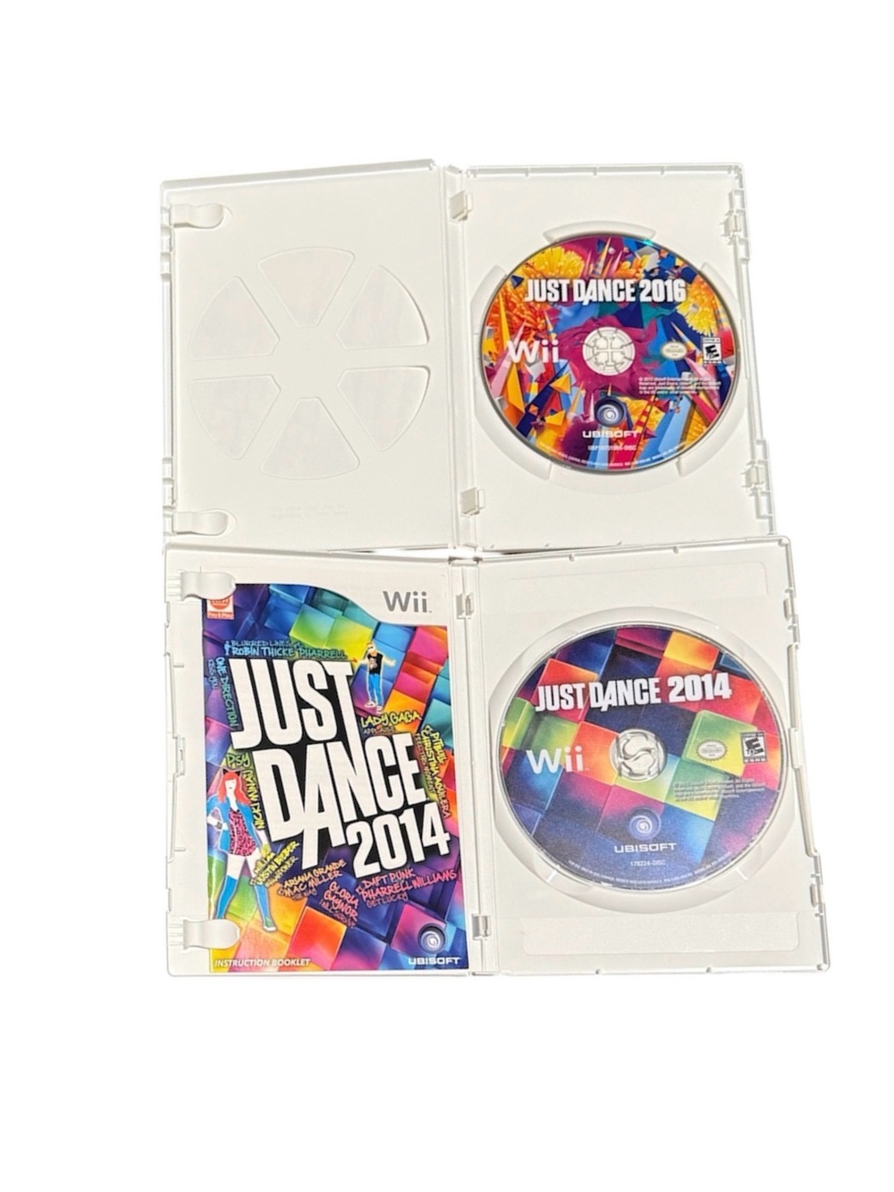 Just Dance 2014 2016 Wii Games in Cases - Picture 3 of 3